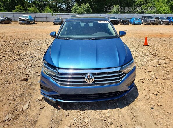 3VWCB7BU2LM033385 2020 VOLKSWAGEN JETTA Blue Вид спереду