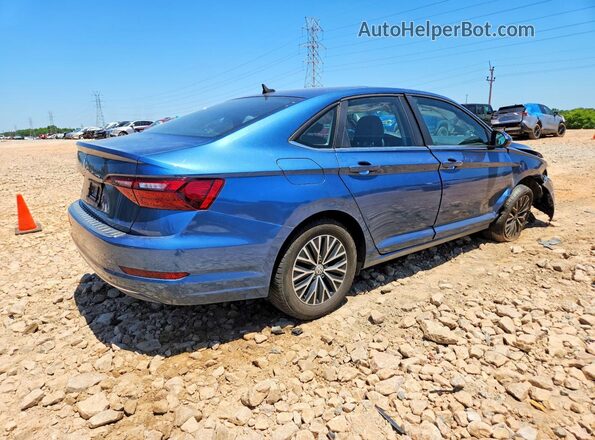 3VWCB7BU2LM033385 2020 VOLKSWAGEN JETTA Blue Задня права чверть