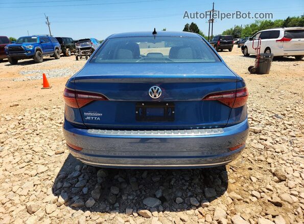 3VWCB7BU2LM033385 2020 VOLKSWAGEN JETTA Blue Вид ззаду