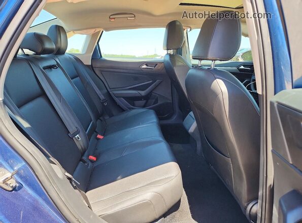 3VWCB7BU2LM033385 2020 VOLKSWAGEN JETTA Blue Вид задніх сидінь