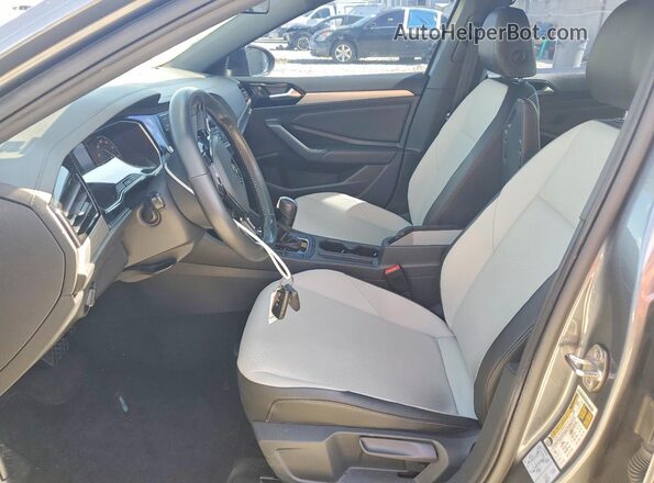 3VWCB7BU2LM055547 2020 VOLKSWAGEN JETTA Gray წინა სალონის ხედი