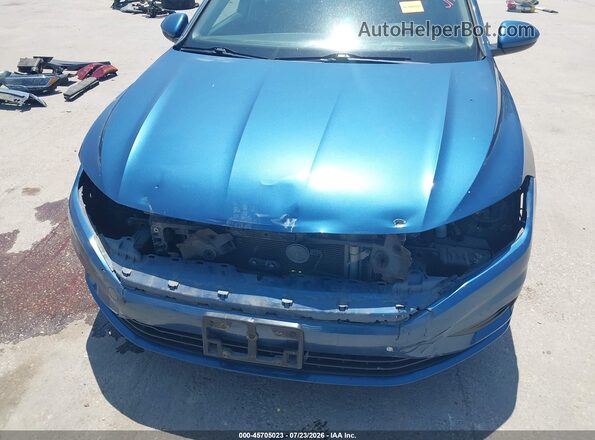 3VWCB7BU3KM243606 2019 VOLKSWAGEN JETTA Blue Widok z przodu