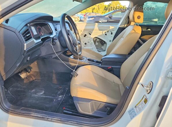 3VWCB7BU3KM248580 2019 VOLKSWAGEN JETTA White Widok wnętrza z przodu
