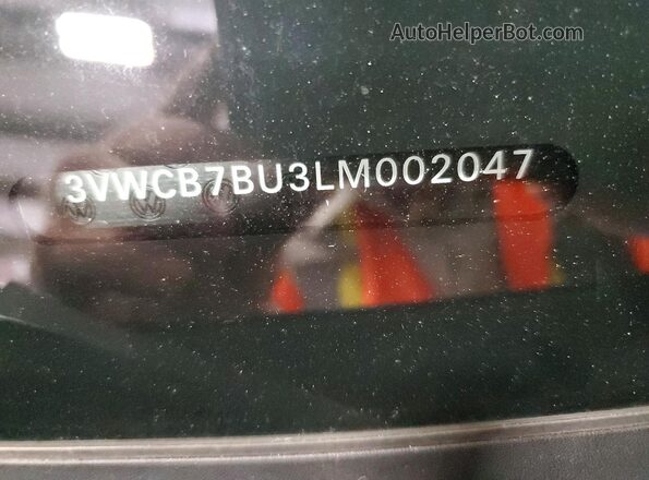 3VWCB7BU3LM002047 2020 VOLKSWAGEN JETTA Black Vista del compartimento del motor
