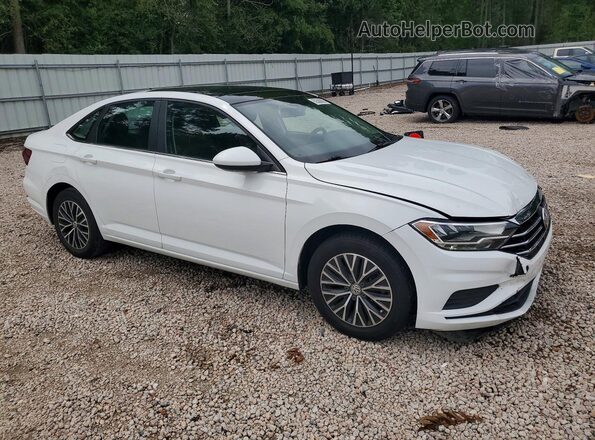 3VWCB7BU4KM198207 2019 VOLKSWAGEN JETTA White Delantero derecho