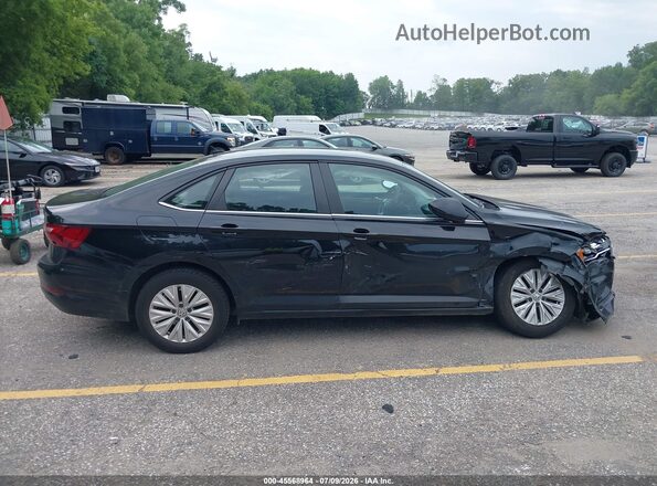 3VWCB7BU4LM032593 2020 VOLKSWAGEN JETTA Black Widok wnętrza z tyłu