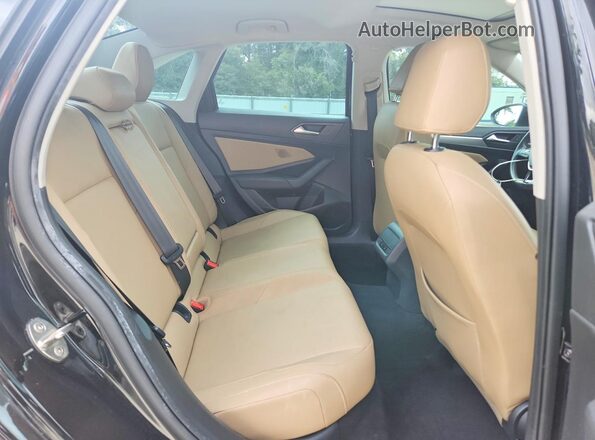 3VWCB7BU5LM035101 2020 VOLKSWAGEN JETTA Black Հետևի նստատեղերի տեսք