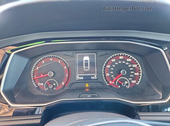 3VWCB7BU5LM053324 2020 VOLKSWAGEN JETTA Silver Вид щитка приладів