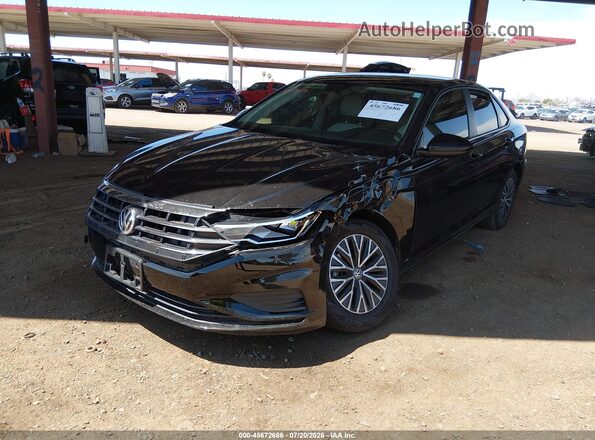 3VWCB7BU5LM067868 2020 VOLKSWAGEN JETTA Black Передня ліва чверть