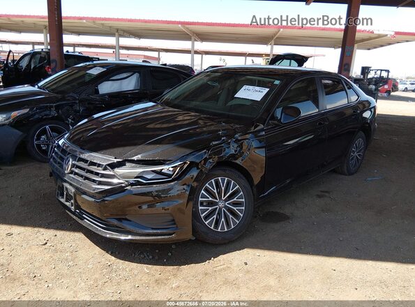 3VWCB7BU5LM067868 2020 VOLKSWAGEN JETTA Black Вид спереду