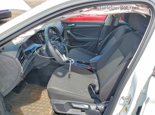 3VWCB7BU6KM236343 2019 VOLKSWAGEN JETTA White Սալոնի դիմացի տեսք