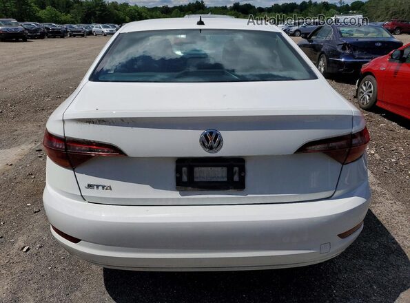 3VWCB7BU6KM236343 2019 VOLKSWAGEN JETTA White Հետևի տեսք