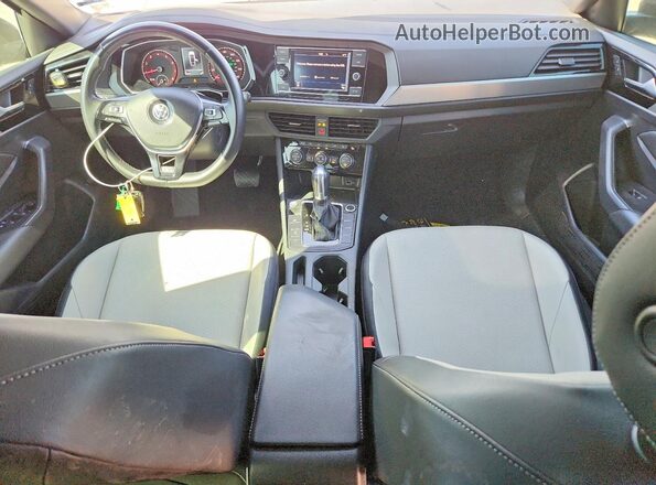 3VWCB7BU6KM268595 2019 VOLKSWAGEN JETTA Gray Dashboard view