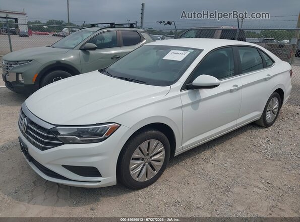 3VWCB7BU6LM026486 2020 VOLKSWAGEN JETTA Белый Передняя левая четверть