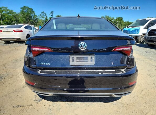 3VWCB7BU7KM186245 2019 VOLKSWAGEN JETTA Black Widok z tyłu