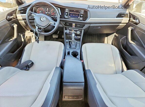 3VWCB7BU7KM186245 2019 VOLKSWAGEN JETTA Black Widok deski rozdzielczej