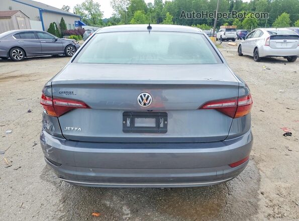 3VWCB7BU7KM204498 2019 VOLKSWAGEN JETTA Gray Rear view