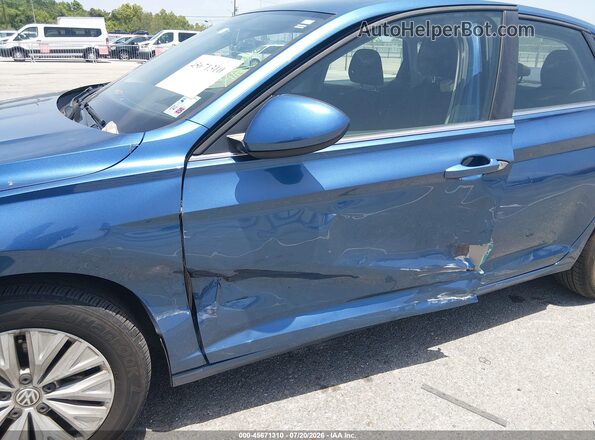 3VWCB7BU7KM226002 2019 VOLKSWAGEN JETTA Blue Vista frontal