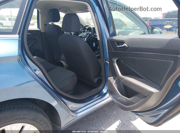3VWCB7BU7KM226002 2019 VOLKSWAGEN JETTA Blue Vista de la etiqueta del VIN