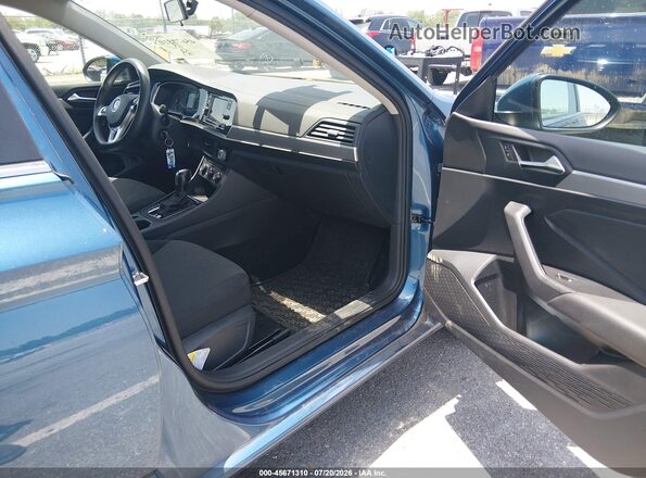 3VWCB7BU7KM226002 2019 VOLKSWAGEN JETTA Blue Vista interior delantera