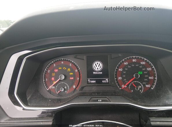 3VWCB7BU7KM233872 2019 VOLKSWAGEN JETTA Черный Вид задних сидений
