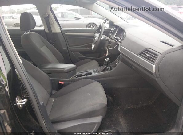 3VWCB7BU7KM233872 2019 VOLKSWAGEN JETTA Черный Вид салона спереди
