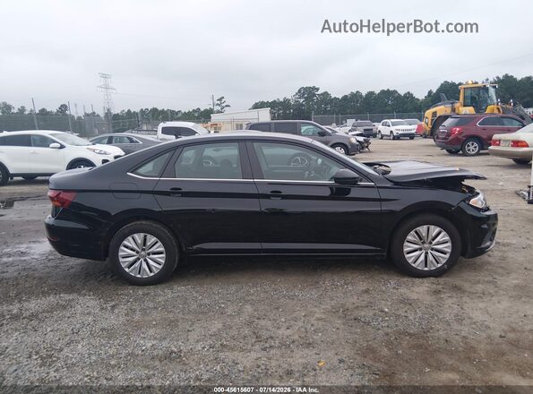 3VWCB7BU7KM233872 2019 VOLKSWAGEN JETTA Черный Вид задней части салона