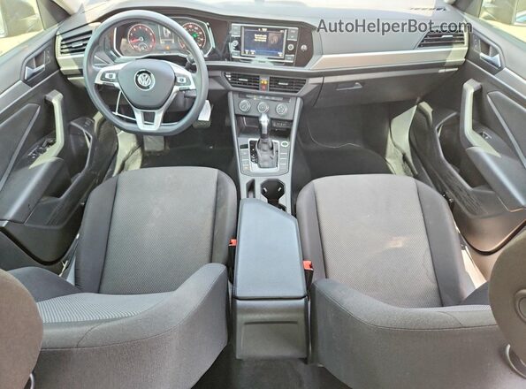 3VWCB7BU7LM037500 2020 VOLKSWAGEN JETTA Синий Вид панели приборов