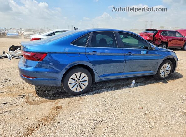 3VWCB7BU7LM037500 2020 VOLKSWAGEN JETTA Синий Задняя правая четверть