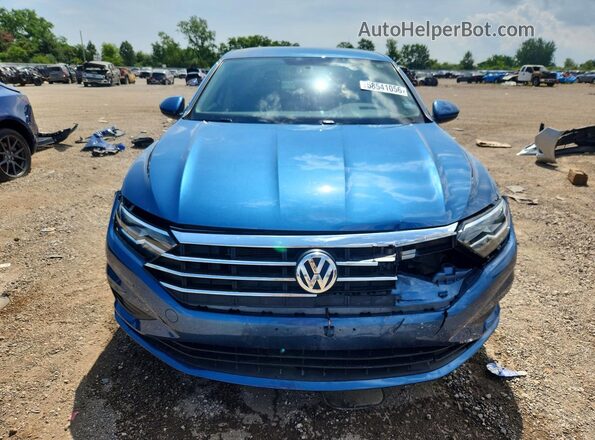 3VWCB7BU7LM037500 2020 VOLKSWAGEN JETTA Синий Вид спереди