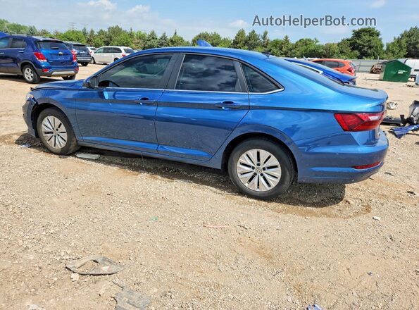 3VWCB7BU7LM037500 2020 VOLKSWAGEN JETTA Синий Задняя левая четверть
