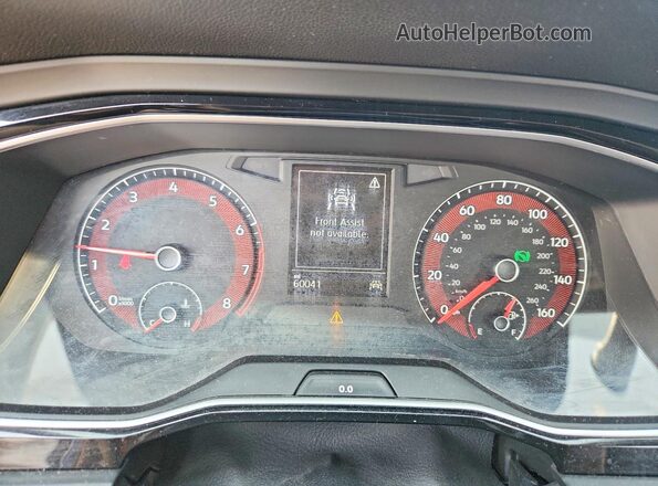 3VWCB7BU7LM037500 2020 VOLKSWAGEN JETTA Синий Вид щитка приборов