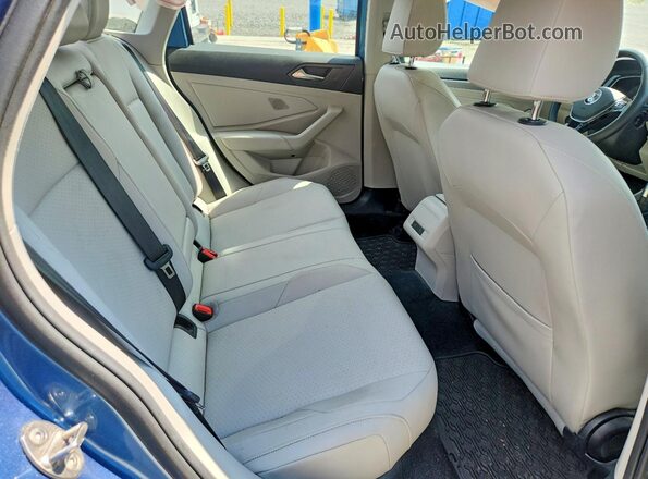 3VWCB7BU7LM074353 2020 VOLKSWAGEN JETTA Синий Вид задних сидений