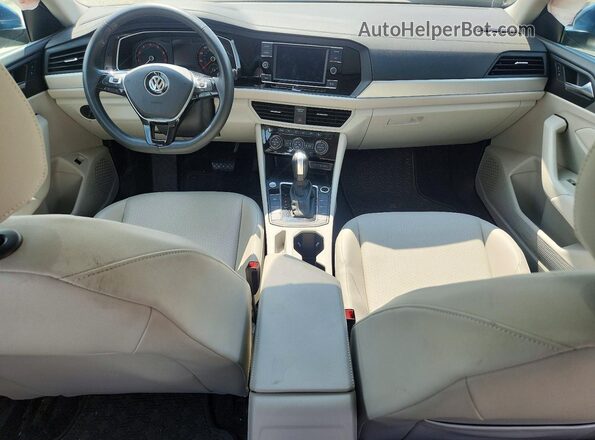 3VWCB7BU7LM074353 2020 VOLKSWAGEN JETTA Синий Вид панели приборов