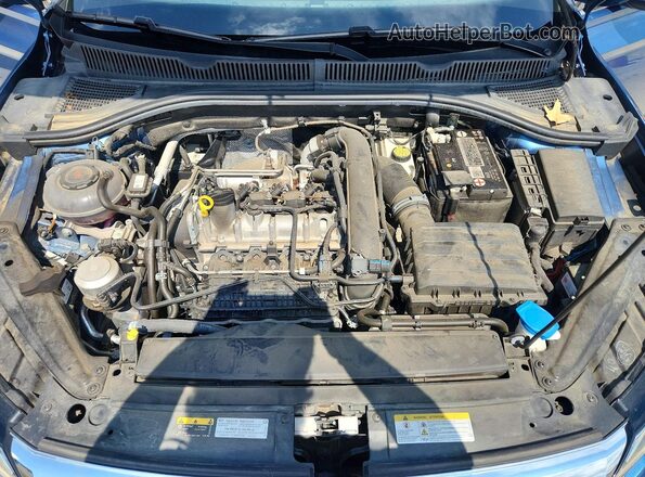 3VWCB7BU7LM074353 2020 VOLKSWAGEN JETTA Синий Вид задней части салона