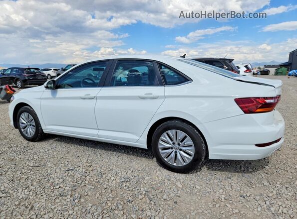 3VWCB7BU8KM127852 2019 VOLKSWAGEN JETTA White Задня ліва чверть
