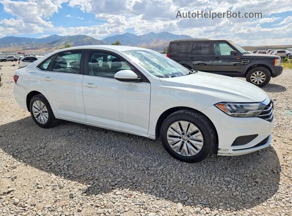 3VWCB7BU8KM127852 2019 VOLKSWAGEN JETTA White Передня права чверть