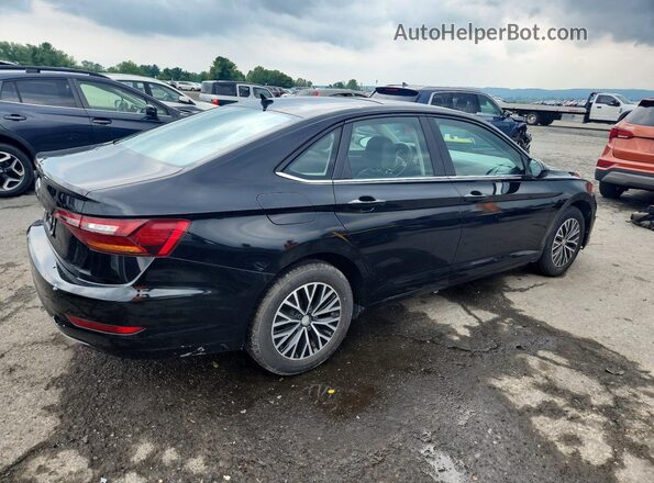 3VWCB7BU8KM176355 2019 VOLKSWAGEN JETTA Black Tył prawy