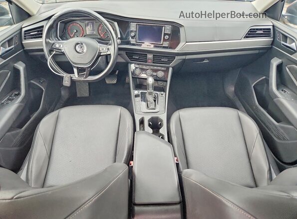 3VWCB7BU8KM176355 2019 VOLKSWAGEN JETTA Black Widok deski rozdzielczej