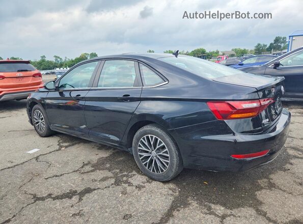 3VWCB7BU8KM176355 2019 VOLKSWAGEN JETTA Black Tył lewy