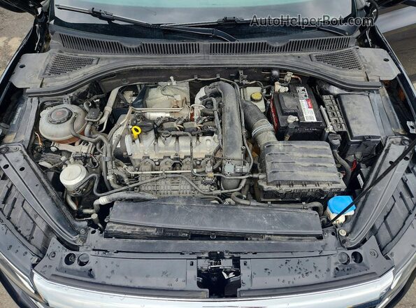 3VWCB7BU8KM176355 2019 VOLKSWAGEN JETTA Black Widok wnętrza z tyłu