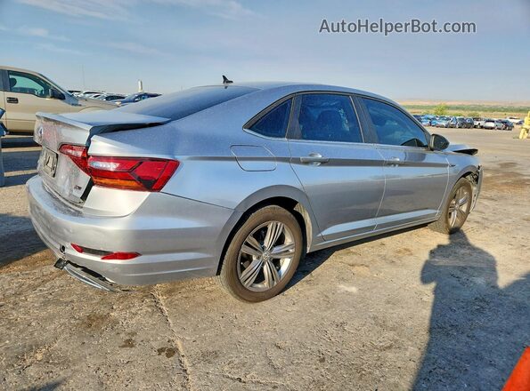 3VWCB7BU8KM258456 2019 VOLKSWAGEN JETTA Серебряный Задняя правая четверть