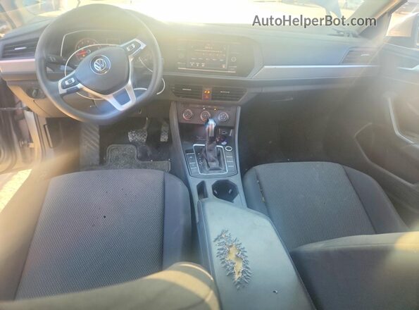 3VWCB7BU9KM255906 2019 VOLKSWAGEN JETTA Silver Widok deski rozdzielczej