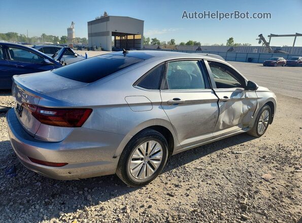 3VWCB7BU9KM255906 2019 VOLKSWAGEN JETTA Silver Tył prawy