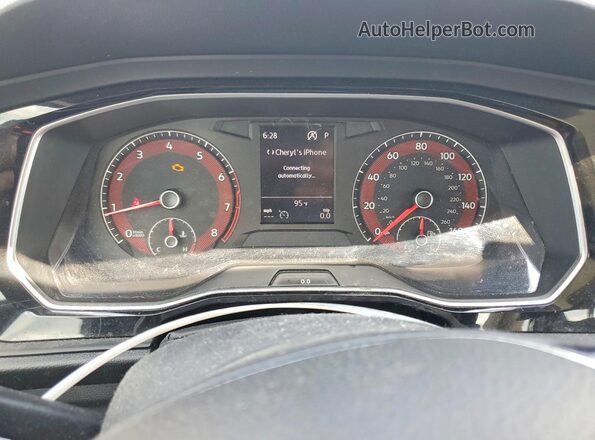 3VWCB7BU9LM003283 2020 VOLKSWAGEN JETTA Black Instrument cluster view