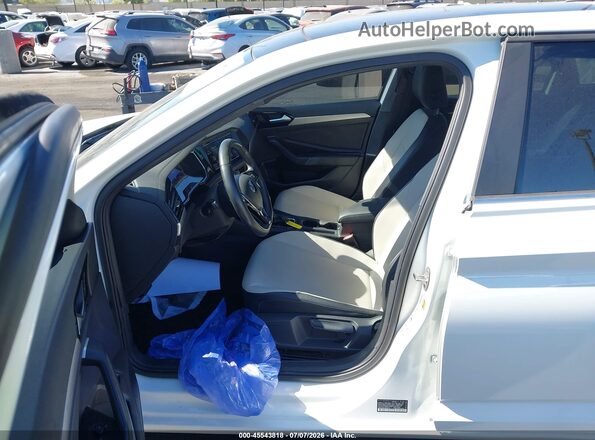 3VWCB7BU9LM004515 2020 VOLKSWAGEN JETTA White Widok wnętrza z przodu