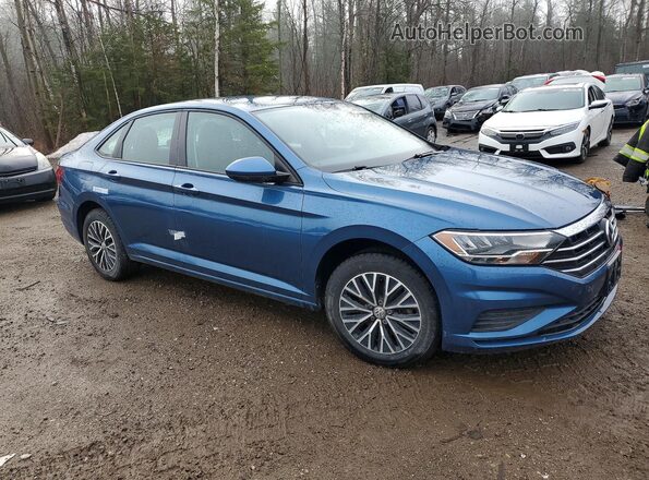 3VWCB7BU9LM037482 2020 VOLKSWAGEN JETTA Blue წინა მარჯვენა