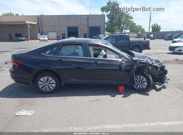 3VWCB7BUXKM207251 2019 VOLKSWAGEN JETTA Black Вид задньої частини салону