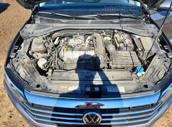 3VWCB7BUXKM239777 2019 VOLKSWAGEN JETTA Gray უკანა სალონის ხედი