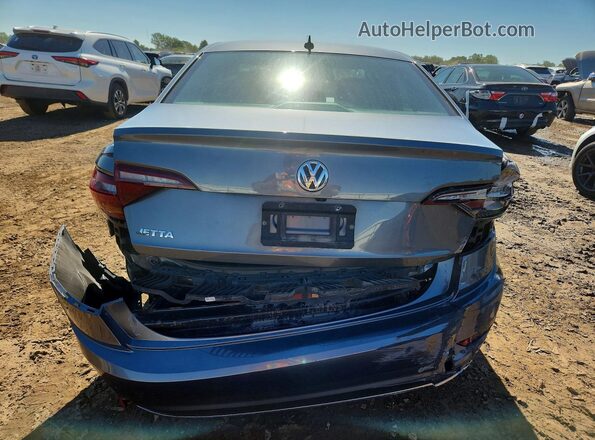 3VWCB7BUXKM239777 2019 VOLKSWAGEN JETTA Gray უკანა ხედი